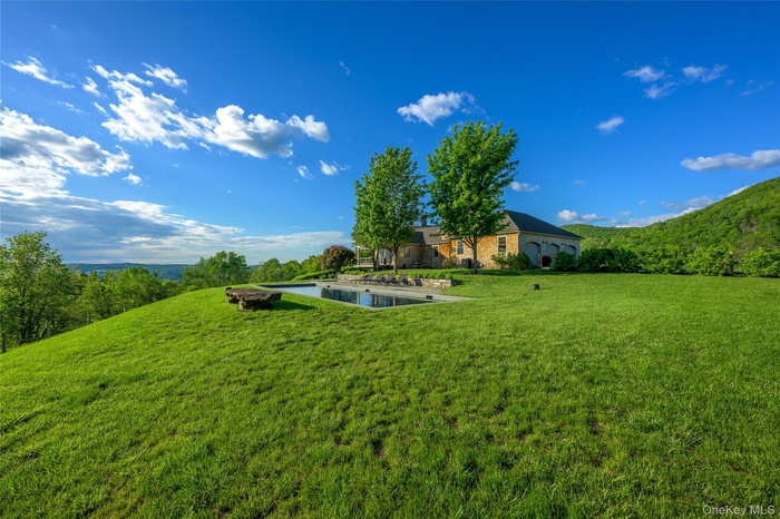 View of green lawn
