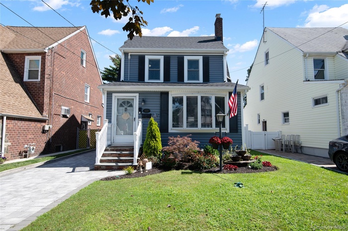 View of front of home with a gate