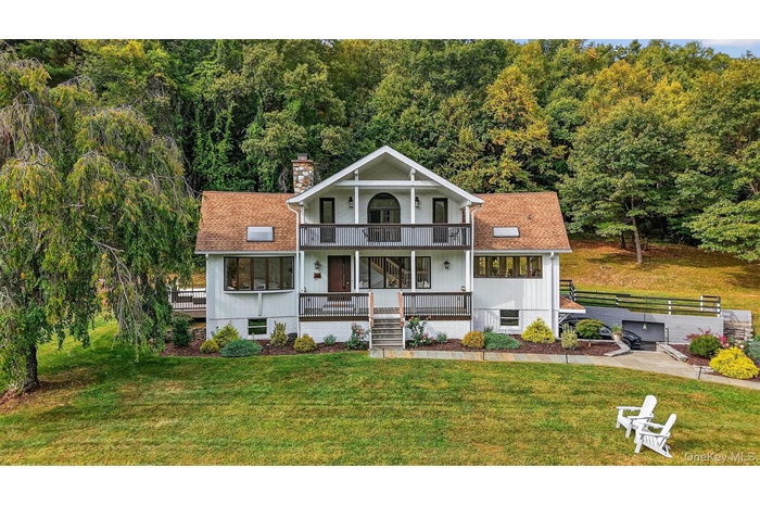 View of front facade with covered porch