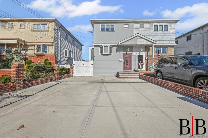 View of front of home with a gate