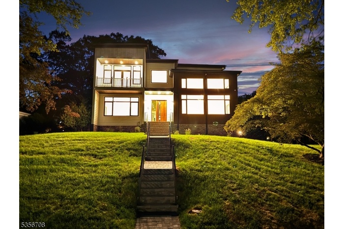 Front at sunset