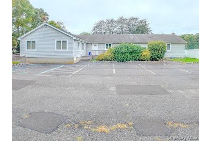 View of uncovered parking lot