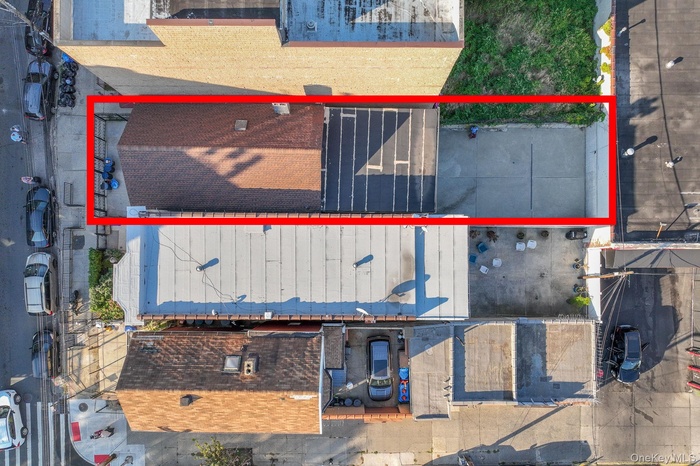 Aerial view of property's location featuring property boundaries highlighted