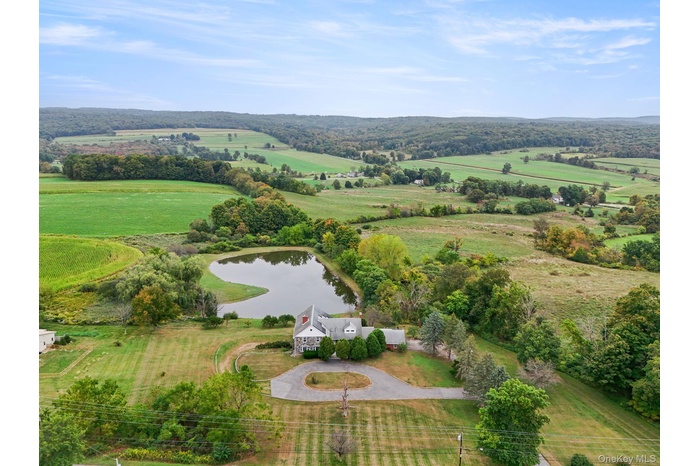 View of rural area with a large body of water
