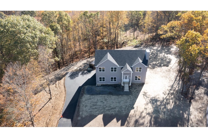 Aerial view of property and surrounding area