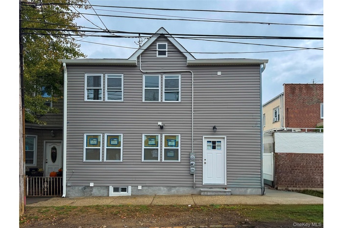 Rear view of house