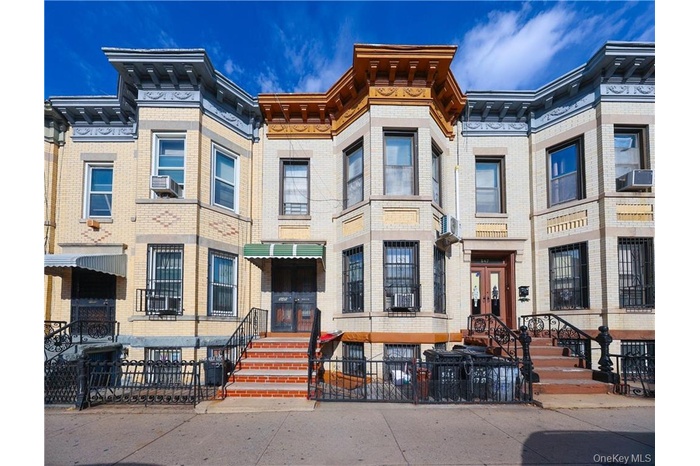 View of front facade with brick siding