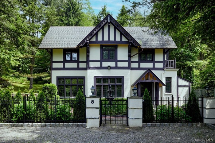 View of tudor house