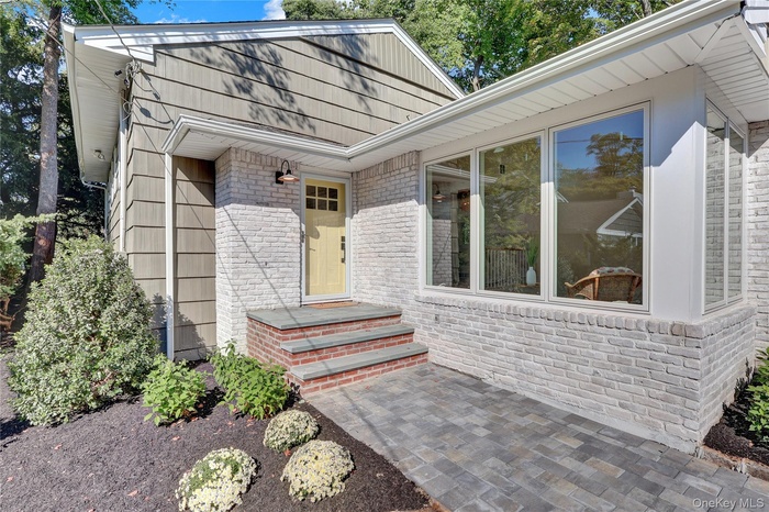 New windows, door and front stoop