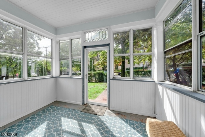 Enclosed porch
