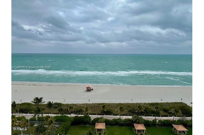 Ocean view from balcony