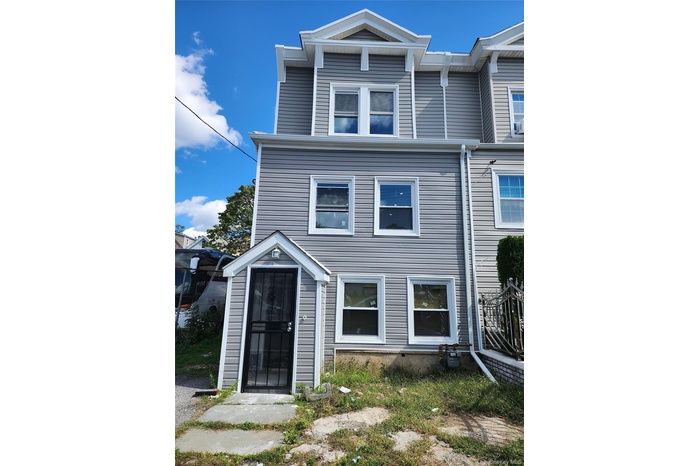 Rear view of property
