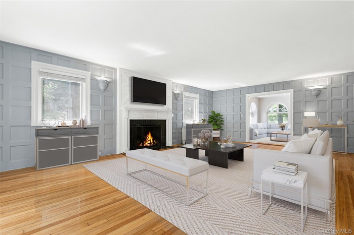 Luxury Living on the WCC Club Grounds. Virtually staged Living Room.