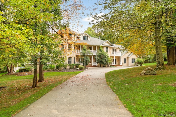 Front view form end of driveway.