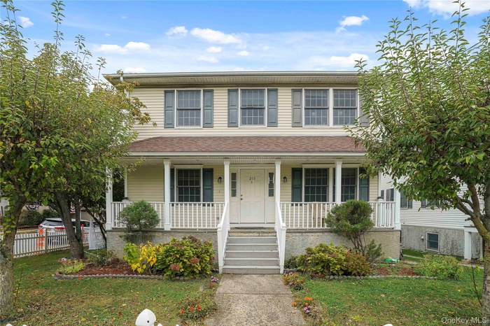 Home exterior with private front porch.