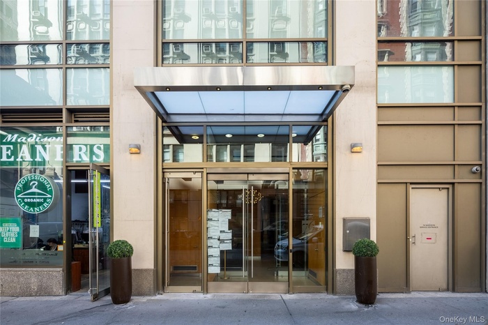 View of exterior entry