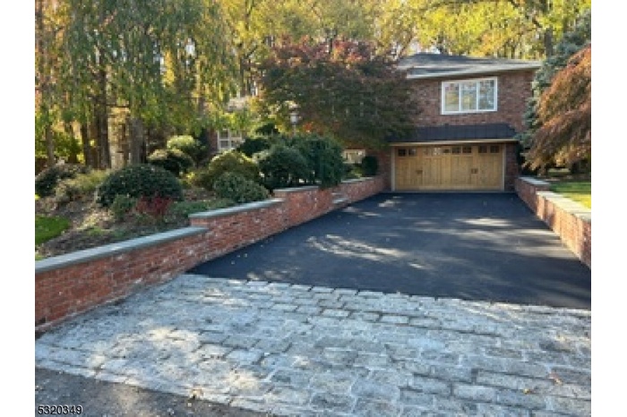 Extra wide driveway