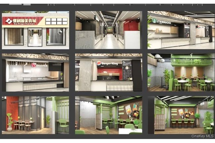 View of marketing collateral with multiple images