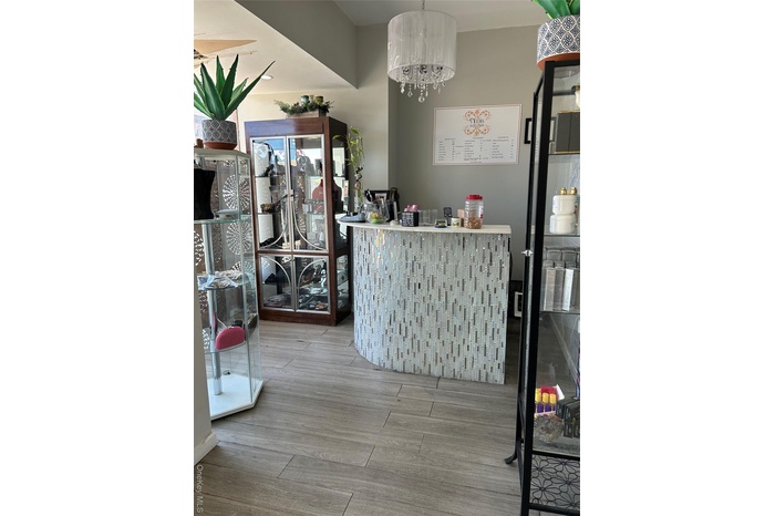 Reception Area with desk