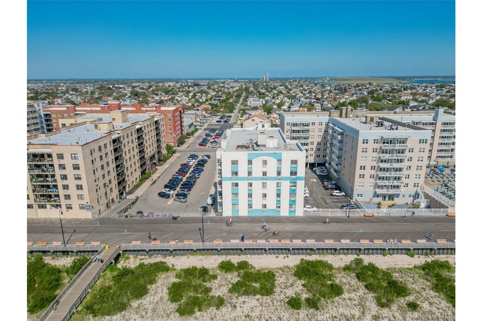 View of urban area featuring apartment complex