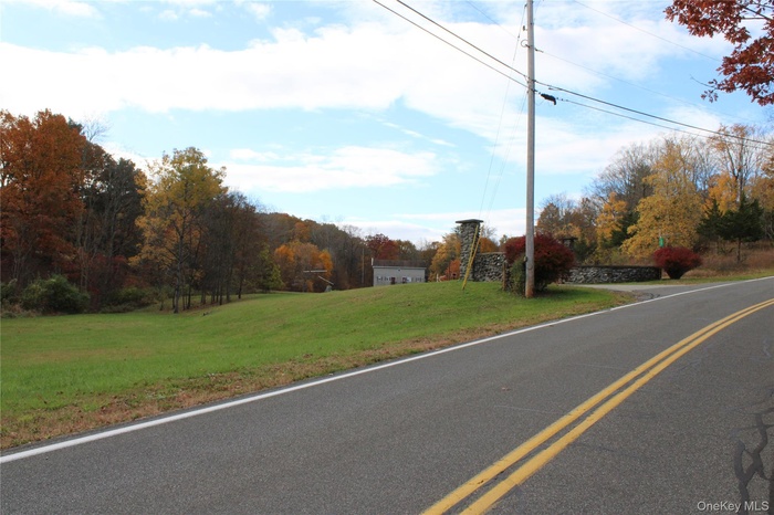 View of asphalt road