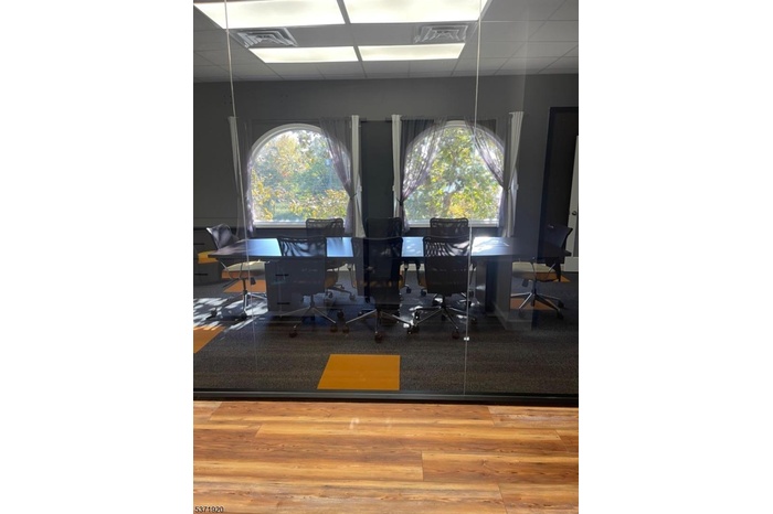 VIEW THROUGH GLASS WALL