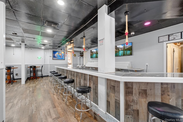 View of community bar area