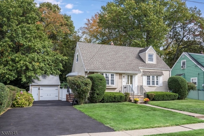 Front View with Garage