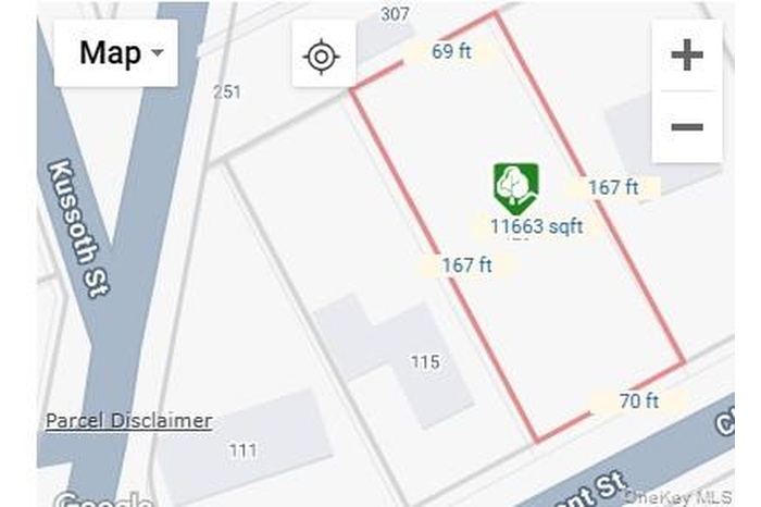 Map / location of property area