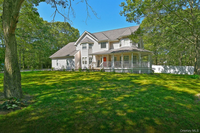 Front of  House w/ Wraparound Porch