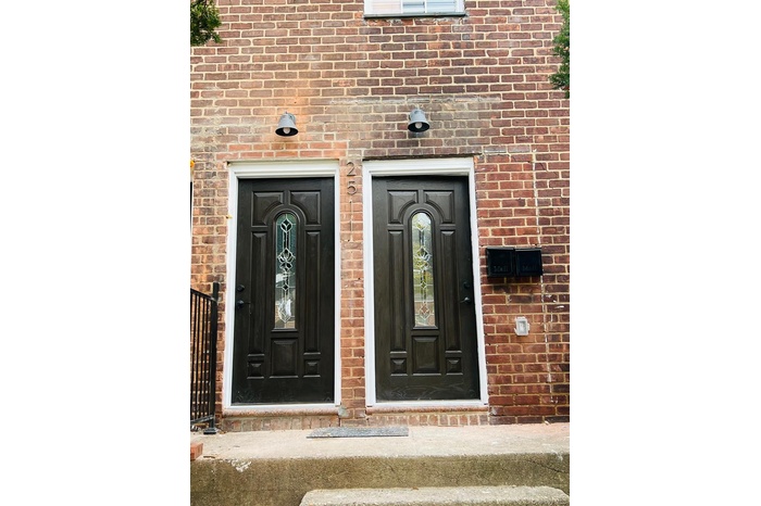 View of exterior entry