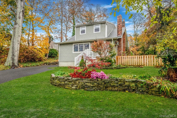 View of front of house angle