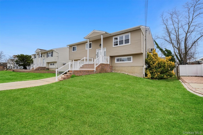 View of bi-level home