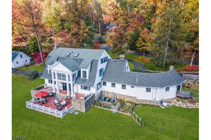 AERIAL VIEW OF ESTATE