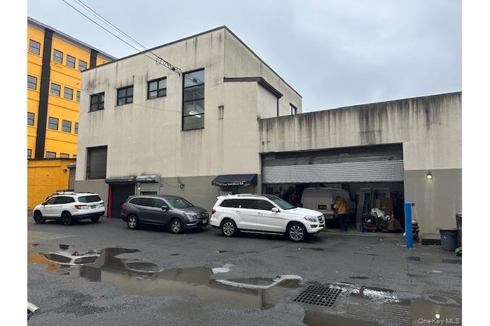 Three story building with offices on top