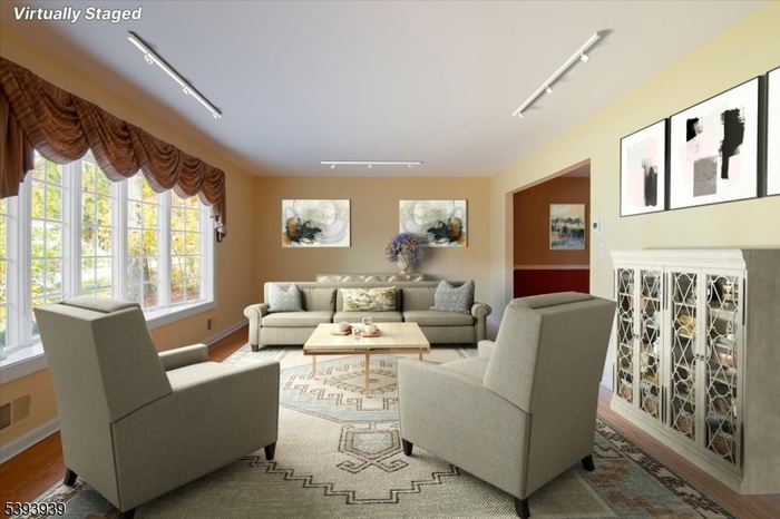 Living Room Virtually Staged