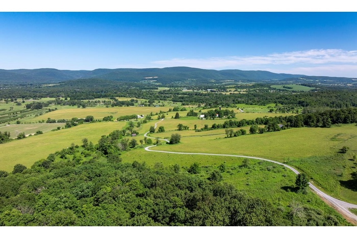 View of rural area featuring a mountain backdrop