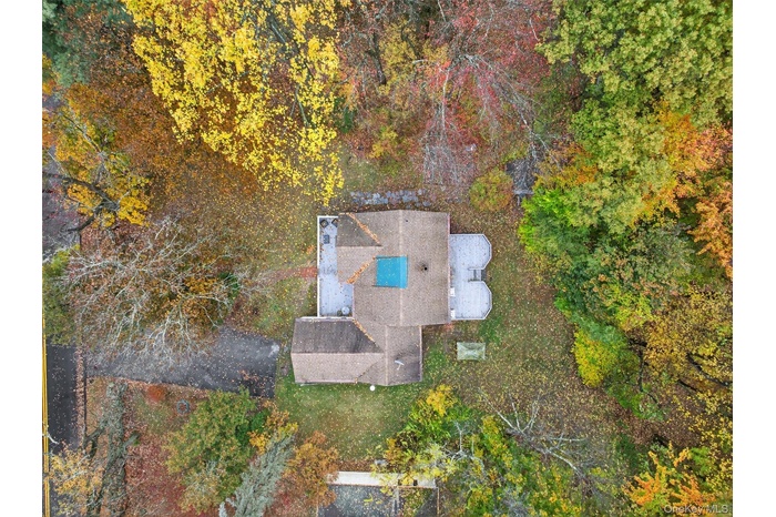 Aerial view of property and surrounding area