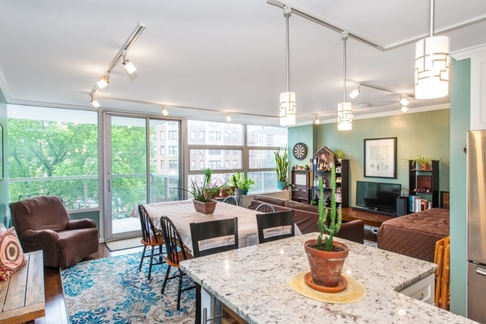Dining Area and Living Room