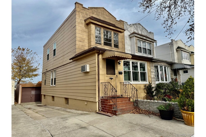 Exterior front and garage
