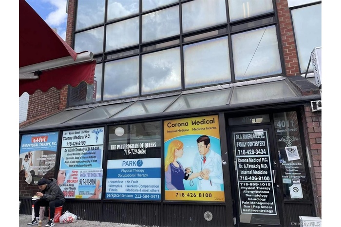 Exterior view of brick siding