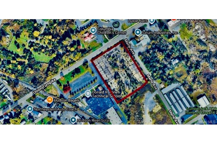 Map / location with property boundaries highlighted