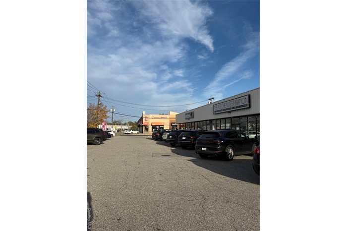 View of uncovered parking lot