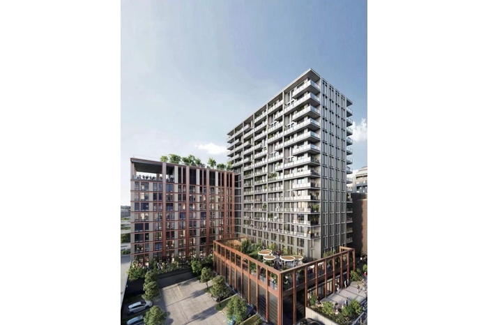 View of apartment building / complex