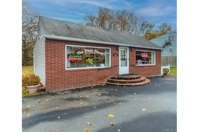 Front Building with brick
