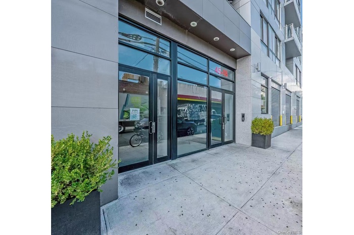 View of exterior entry