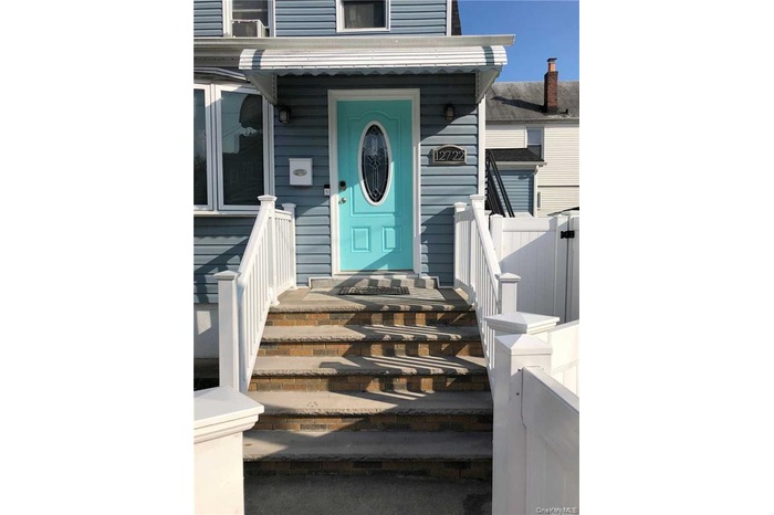 View of exterior entry