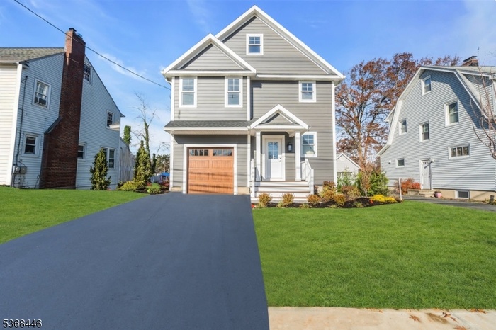 Front View with Driveway