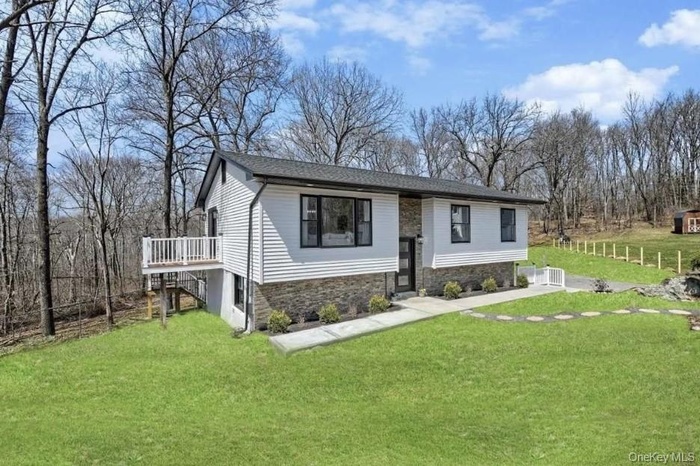 View of bi-level home