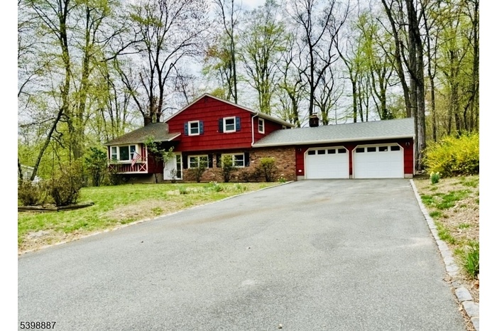 Front view of the house